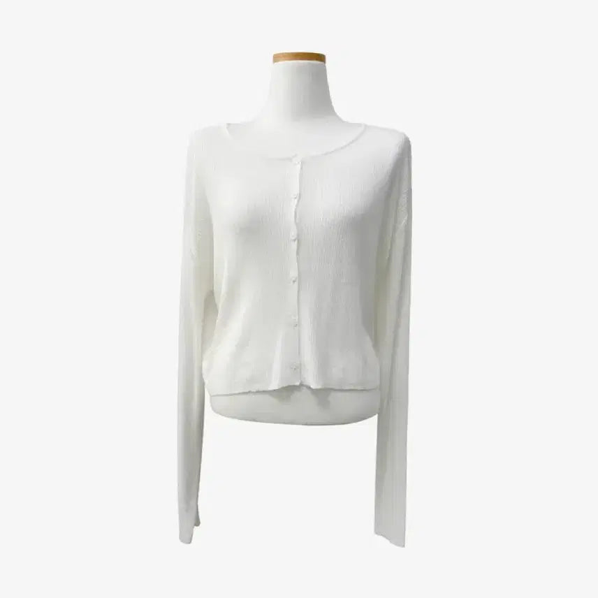 [BUNJANG] Ably Sleeveless Blouse & Summer Cardigan Set / 에이블리 민소매 나시 블라우스 + 라운드넥 썸머 가디건