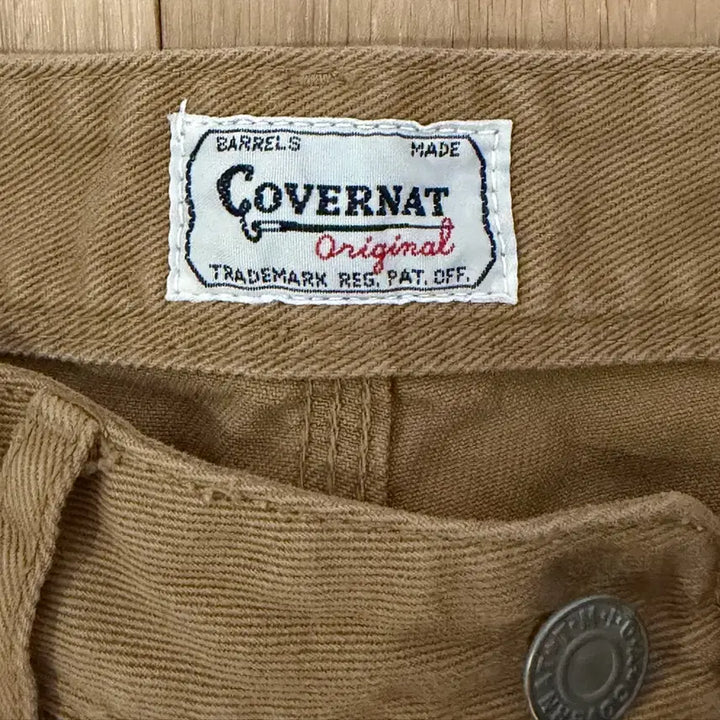[BUNJANG] Covernat Beige Chino Pants / 커버낫 베이지 치노팬츠