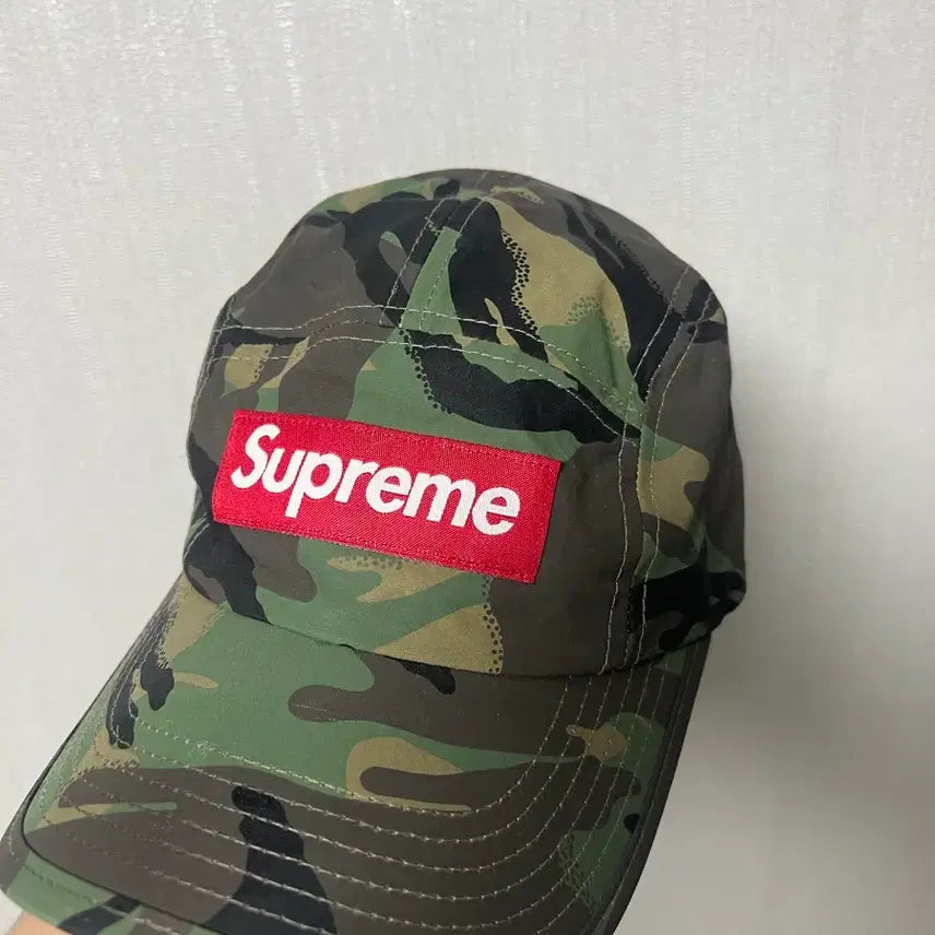 [BUNJANG] Supreme Ventile Camp Cap Woodland Camo / 슈프림 벤타일 캠프캡 우드랜드 카모 22FW