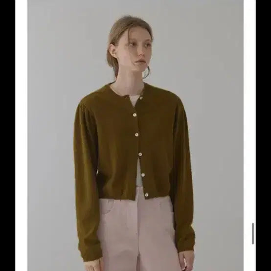 [BUNJANG] Port of Call Olive Cardigan / 포트오브콜 올리브 가디건