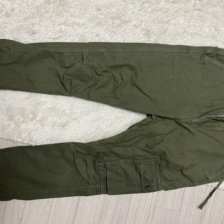 [BUNJANG] Capital Ringo Man Cargo Pants Olive 3 / 캐피탈 링고맨 카고팬츠  올리브 3