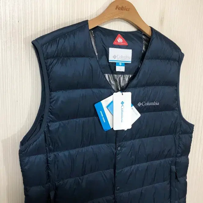 [BUNJANG] Columbia Omni-Heat Goose Down Padded Vest XL / 컬럼비아(Columbia) 옴니히트 구스다운 패딩베스트 XL(105)
