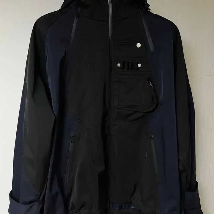 [BUNJANG] Under My Car Multi-Zipper Turtle Shell Parka / 언더마이카 카메 멀티 지퍼 터틀 쉘 파카 에프터 미드나잇