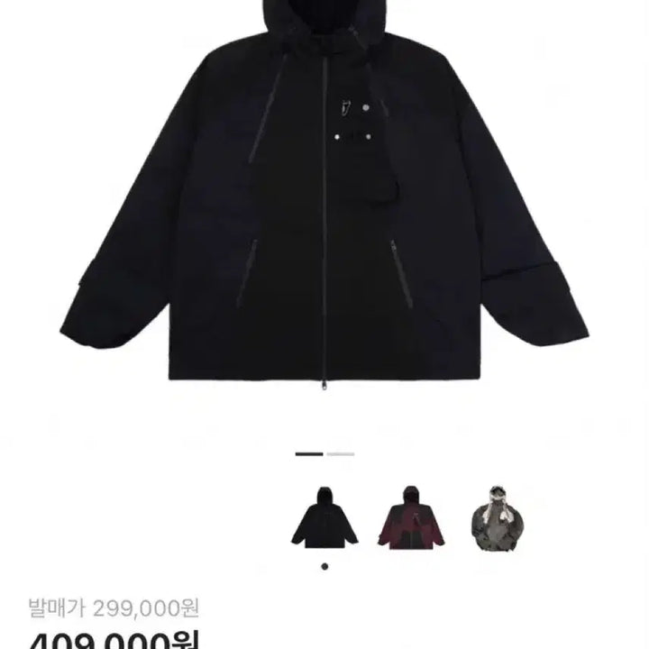 [BUNJANG] Under My Car Multi-Zipper Turtle Shell Parka / 언더마이카 카메 멀티 지퍼 터틀 쉘 파카 에프터 미드나잇