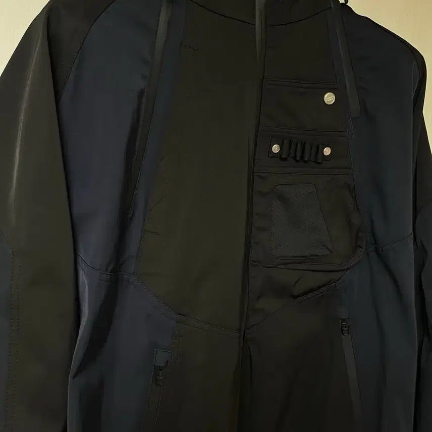 [BUNJANG] Under My Car Multi-Zipper Turtle Shell Parka / 언더마이카 카메 멀티 지퍼 터틀 쉘 파카 에프터 미드나잇