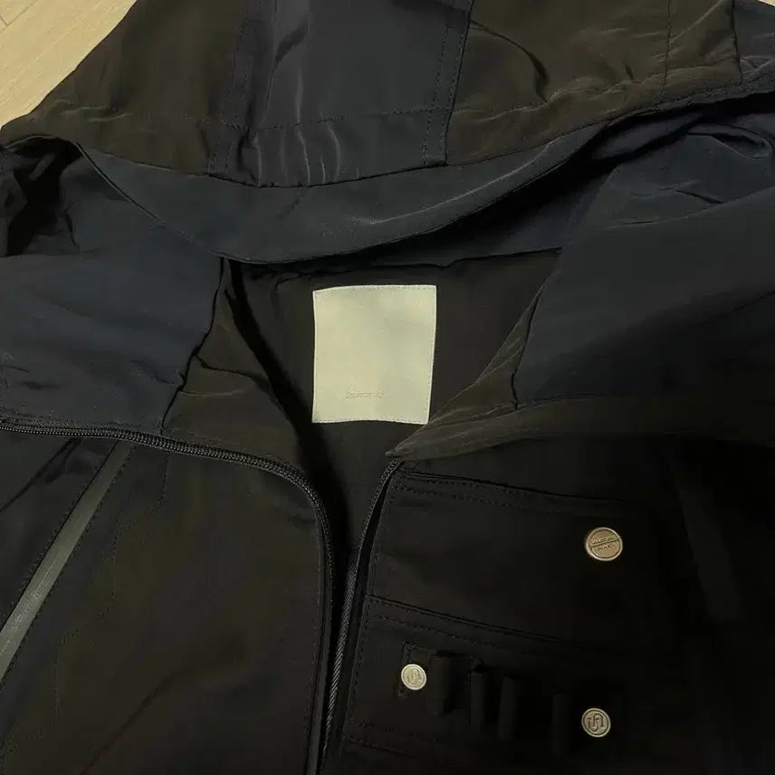 [BUNJANG] Under My Car Multi-Zipper Turtle Shell Parka / 언더마이카 카메 멀티 지퍼 터틀 쉘 파카 에프터 미드나잇