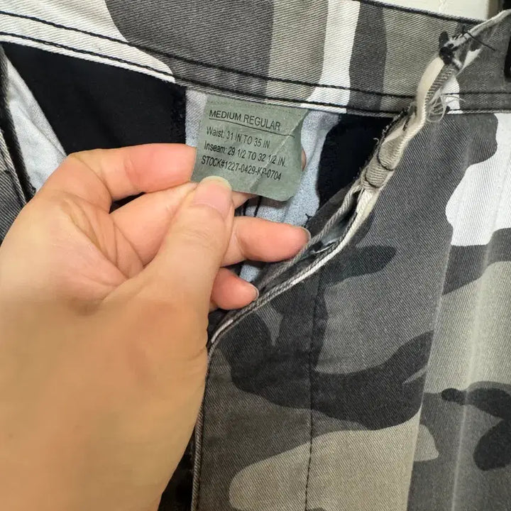 [BUNJANG] Rothco Camo Pattern Cargo Pants - M Size / 로스코 카고 팬츠 카모 패턴 M