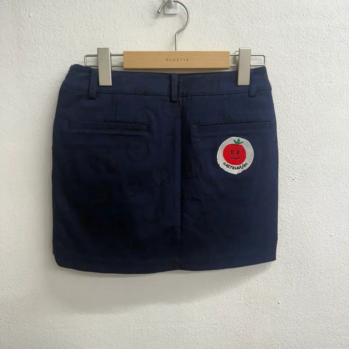 [BUNJANG] Castelbajac Navy Mini Skirt / 까스텔바작 네이비 미니 스커트