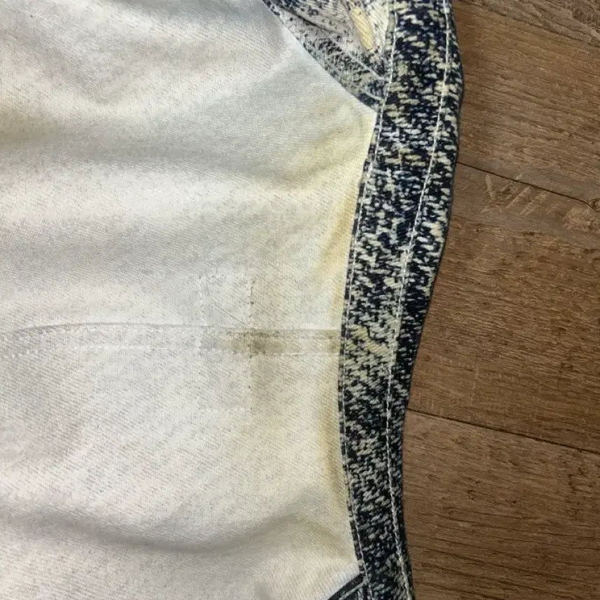 [BUNJANG] Blr Denim Printed Set Up / Blr 데님 프린티드 셋업