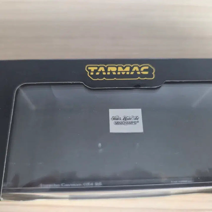 [BUNJANG] Tarmac Works Porsche Cayman GT4 Yellow Version Model Car / 타막웍스 x 미니챔스  포르쉐 카이멘 gt4 옐로우버전 택포7.7