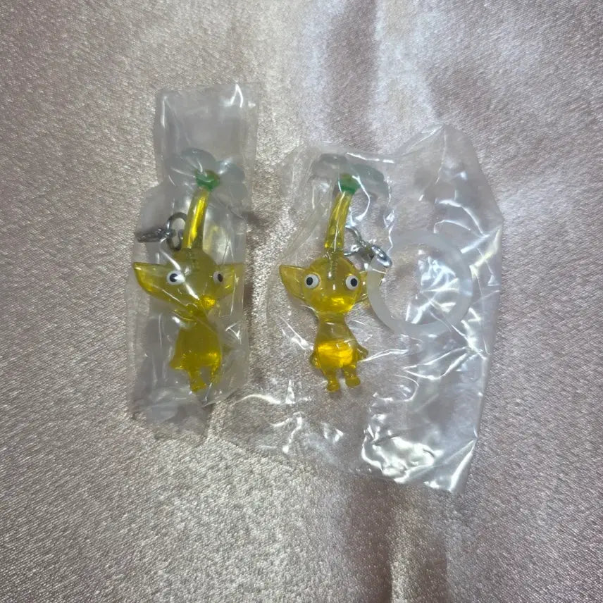 [BUNJANG] Pikmin Yellow Pikmin Keyring / 피크민 메지루시 노랑피크민 노란피크민 키링
