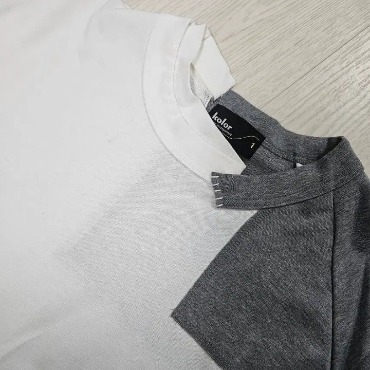 [BUNJANG] kolor Short Sleeve T-shirt Size 1 / kolor 컬러 반팔티셔츠 1사이즈