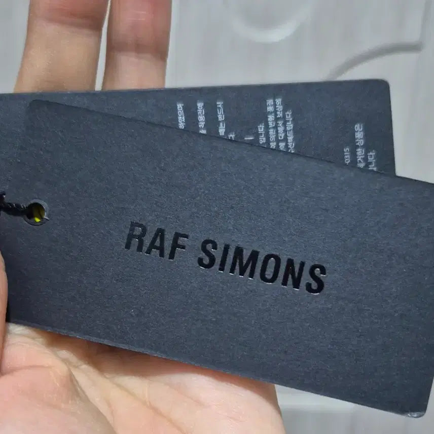 [BUNJANG] RAF SIMONS Black Ball Cap / RAF SIMONS 블랙 볼캡 (프라다 디자이너가 만듬) 새상품