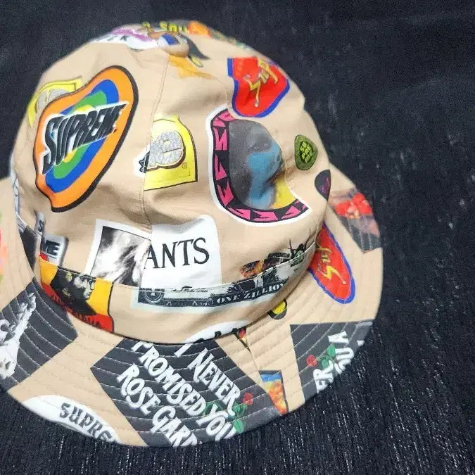 [BUNJANG] Supreme Sticker Bell Bucket Hat / (M/L)슈프림 스티커 벨 버킷햇