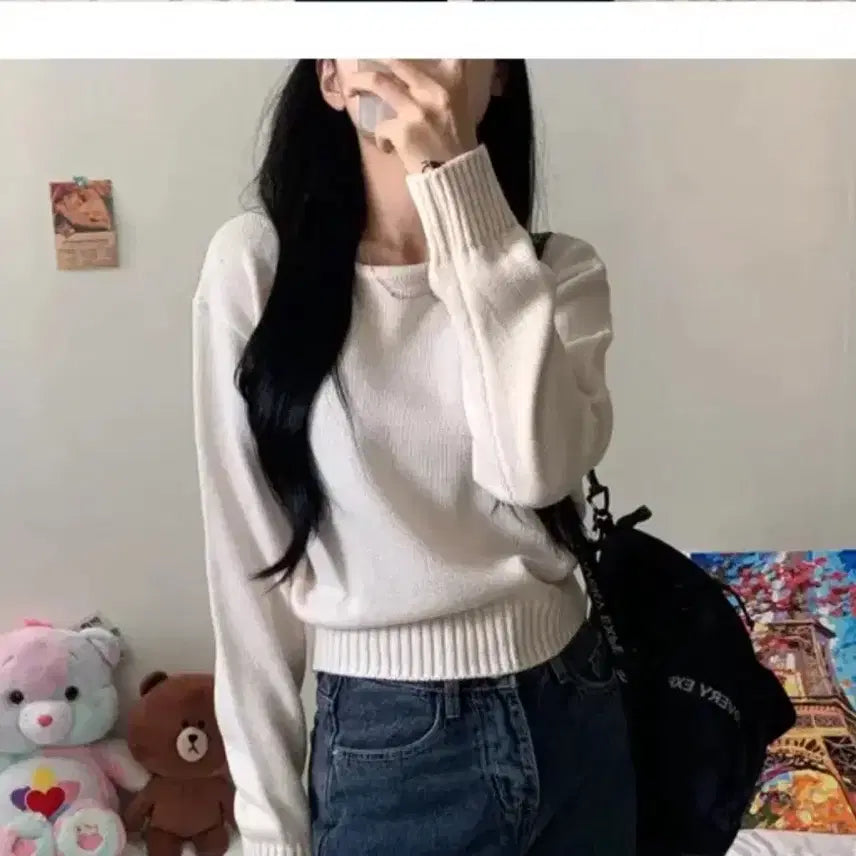 [BUNJANG] Boat Neck Knit / 보트넥 니트