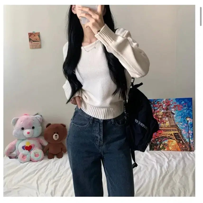 [BUNJANG] Boat Neck Knit / 보트넥 니트