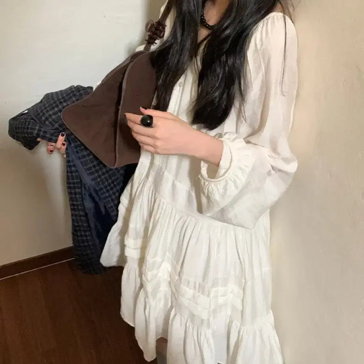 [BUNJANG] Shirring Dress / 셔링 원피스