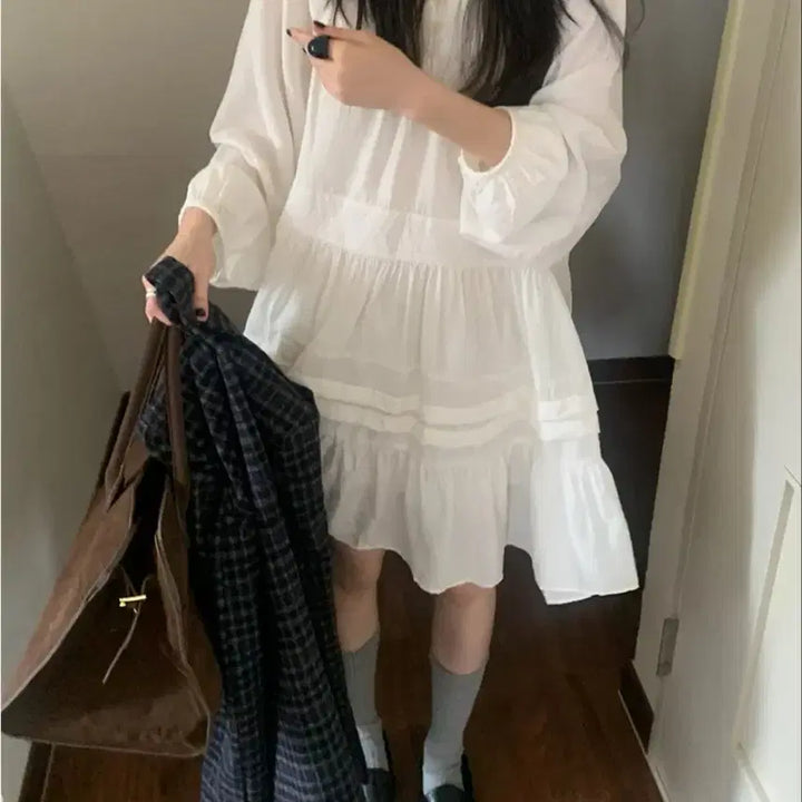 [BUNJANG] Shirring Dress / 셔링 원피스