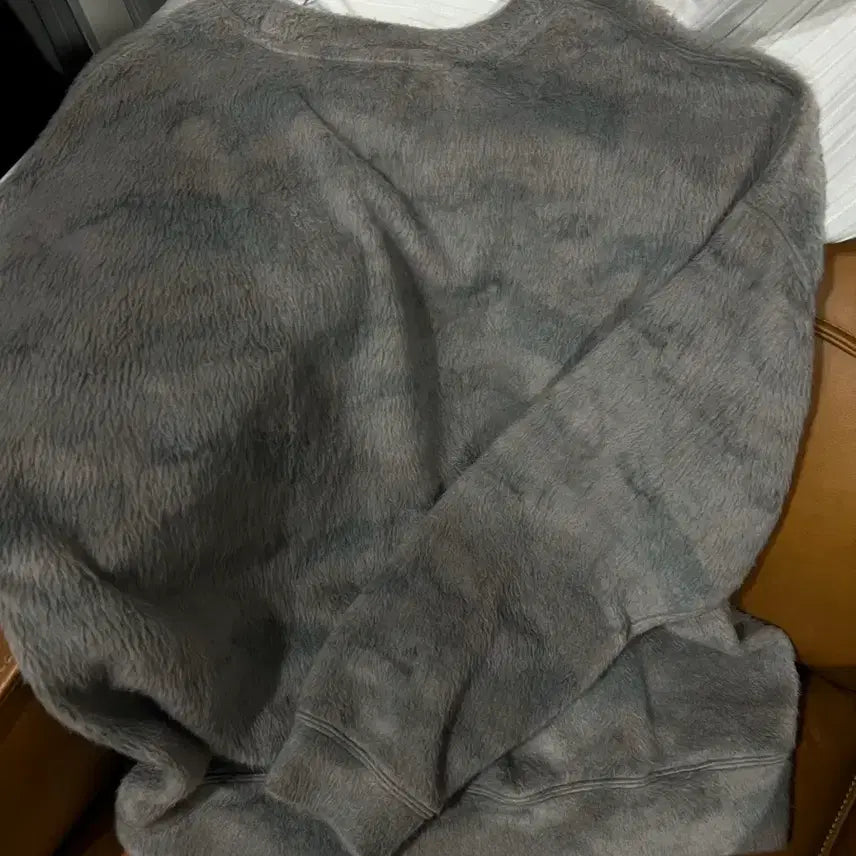 [BUNJANG] Kimhekim Fleece Sweatshirt Gray / 김해김 ( kimhekim ) 기모 맨투맨 티셔츠 그레이