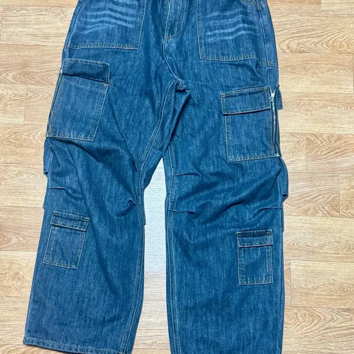 [BUNJANG] Noun Parachute Cargo Denim Pants Size 2 / noun 파라슈트 카고 데님 팬츠 2사이즈