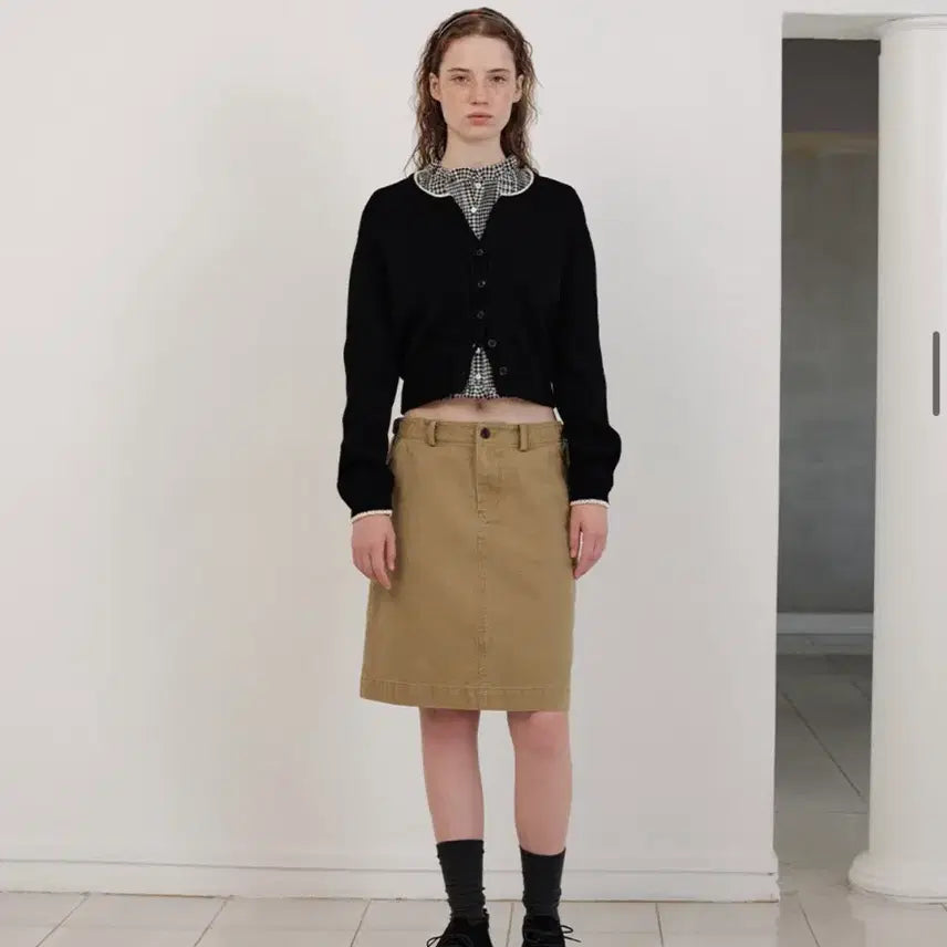 [SOLD OUT] 더바넷 러스터 코튼 니트 가디건 M