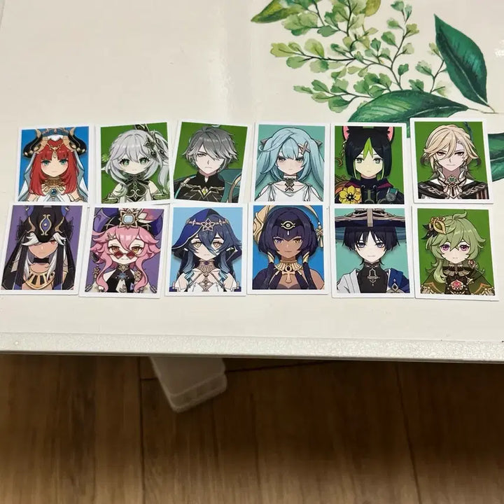 [BUNJANG] Genshin Cafe Bundle Set Photocard & Coaster / 원신 카페 증명사진 / 포카 / 코스터 일괄