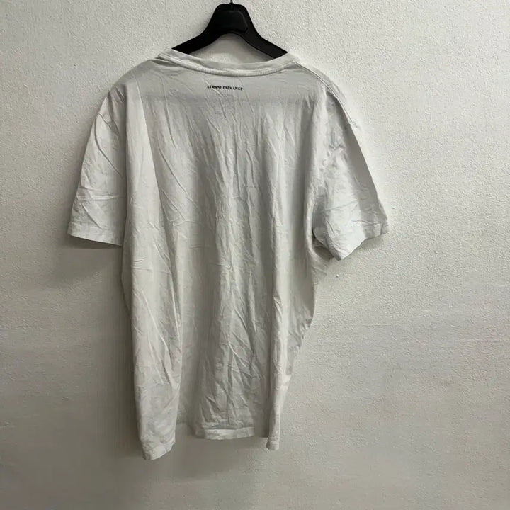[BUNJANG] Armani Exchange White Graphic T-Shirt XL / 아르마니익스체인지 화이트 그래픽 티셔츠 xl
