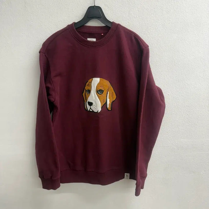 [BUNJANG] HAZZYS Beagle Puppy Patch Sweatshirt XS / 헤지스(HAZZYS) 비글 퍼피 패치 맨투맨 xs