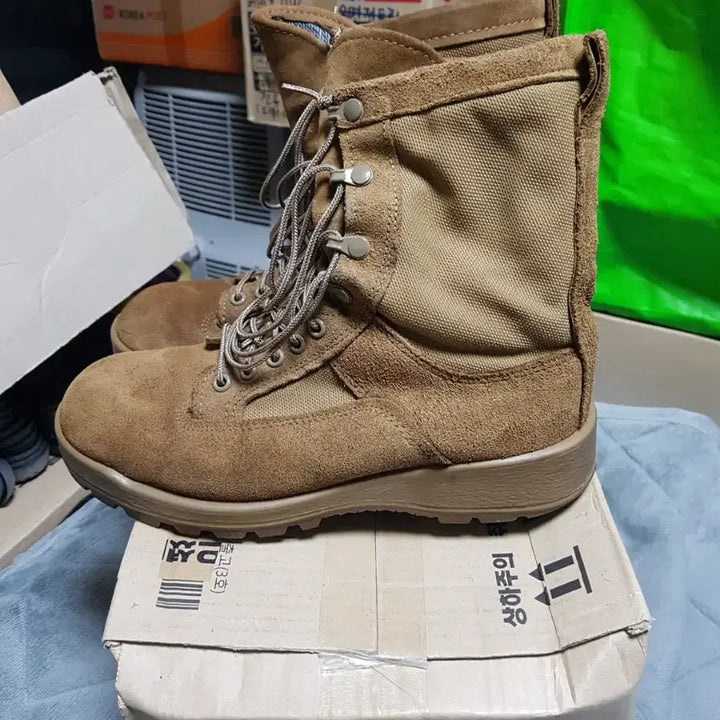 [SOLD OUT] 미군 베이츠 고어텍스 사계절용 사막화 전투화 군화 7W 판매