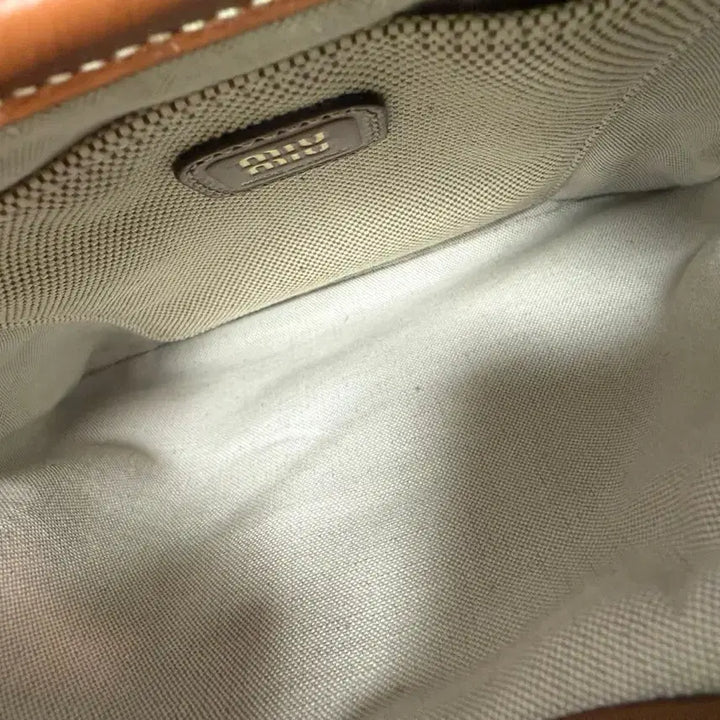 [BUNJANG] Miu Miu Canvas Tote Bag / 미우미우 캔버스 토트백