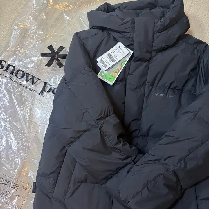 [BUNJANG] Snow Peak Summit Grid Micro Rip Heavy Down Jacket (100L) / 새상품) 스노우피크 써밋그리드 마이크로립 헤비 다운 자켓 100L