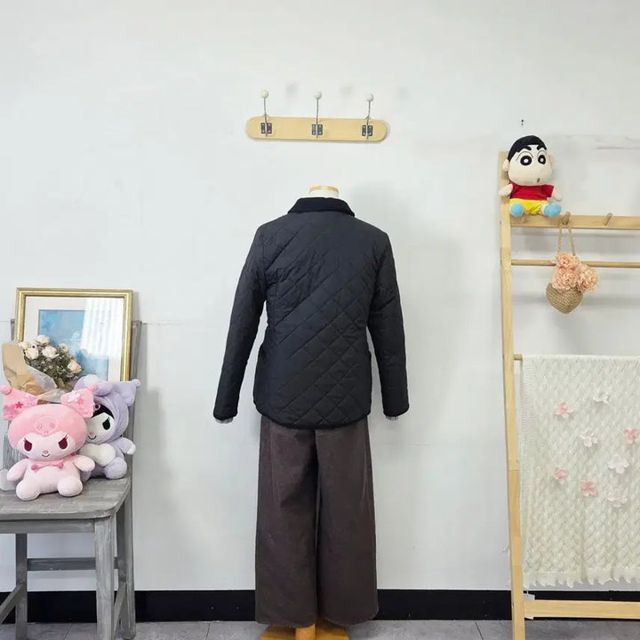 [BUNJANG] RELIGION Vintage Black Quilted Jacket / 빈티지 만원샵 RELIGION 블랙 누빔 잠바