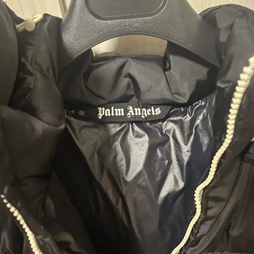 [BUNJANG] Palm Angels Logo Contrast Nylon Padded Jacket / 팜엔젤스 로고  콘트라스트 나일론 패딩 2xl
