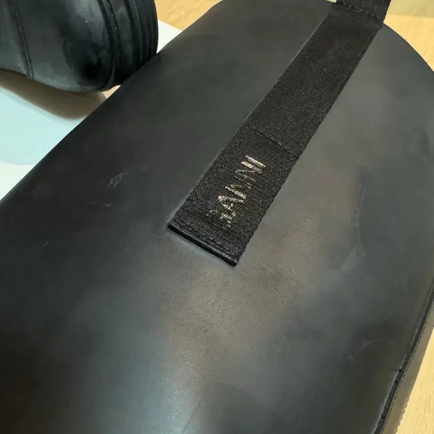 [SOLD OUT] [38] 가니 컨트리 러버 하이 부츠 블랙