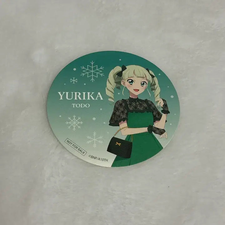 [BUNJANG] Aikatsu Yurika Gallery Coaster / 아이카츠 아이엠스타 and gallery 종이 코스터 유리카