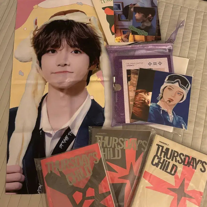 [BUNJANG] TXT Beomgyu Unofficial Goods / 범규 슬로건 및 개봉앨범 비공굿