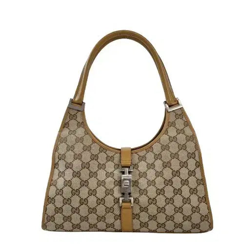 [BUNJANG] Gucci Jackie Hobo Bag / 정품 구찌 GG로고 자가드 재키 호보백