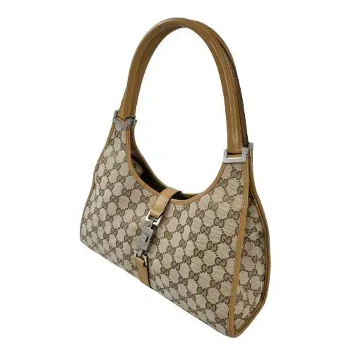 [BUNJANG] Gucci Jackie Hobo Bag / 정품 구찌 GG로고 자가드 재키 호보백