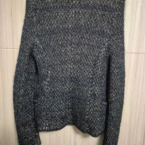 [BUNJANG] TIME Tweed Knit Jacket 55 / TIME 타임 트위드 메탈사 니트자켓 55