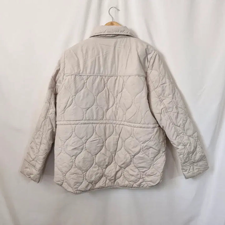 [BUNJANG] Cream Quilted Jacket / 크림 퀼팅 자켓 점퍼