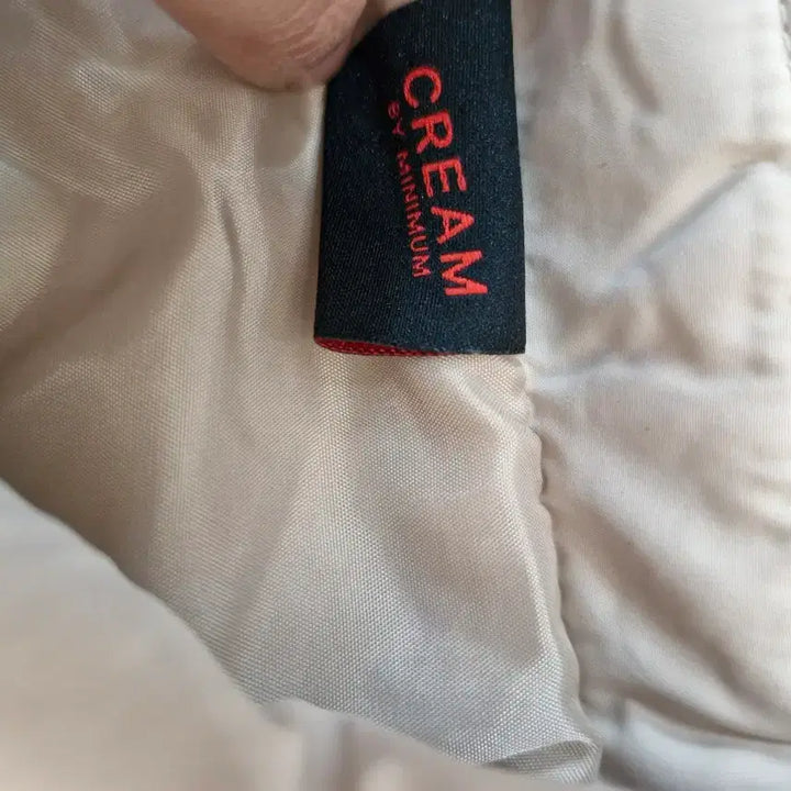 [BUNJANG] Cream Quilted Jacket / 크림 퀼팅 자켓 점퍼