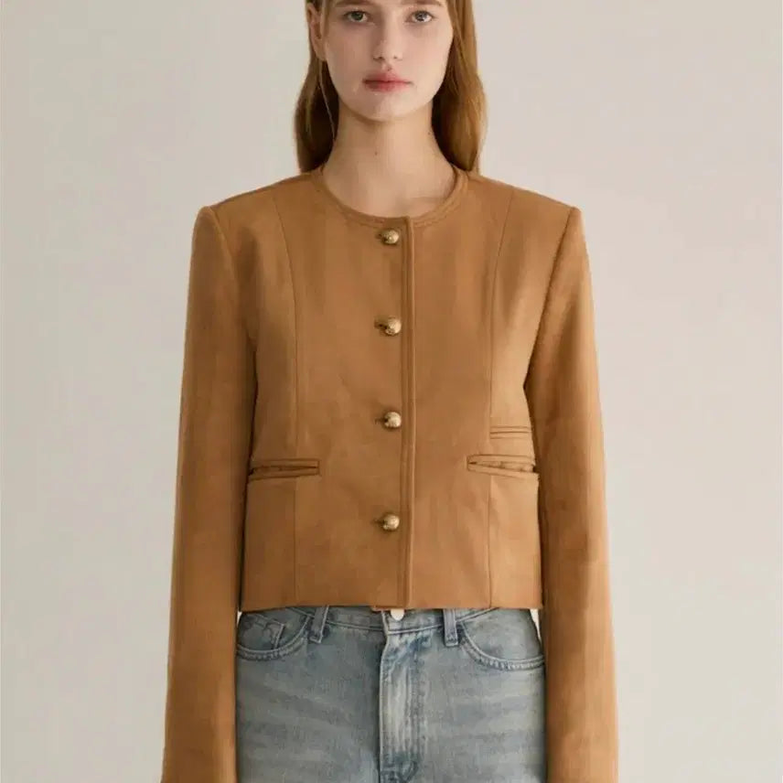 [SOLD OUT] 시스티나 스웨이드 자켓