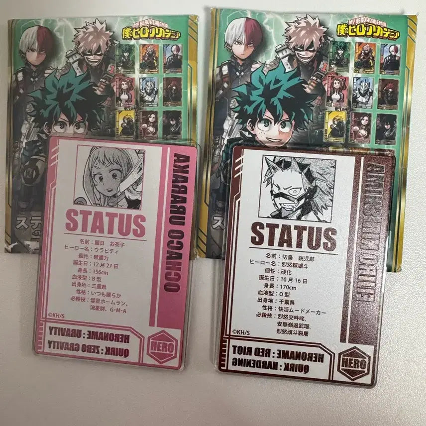 [BUNJANG] My Hero Academia Acrylic Stand Bundle Set / 나히아 스테이터스 아크릴 일괄 판매