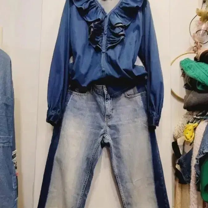 [BUNJANG] mgmg Denim Shirt / mgmg셔츠