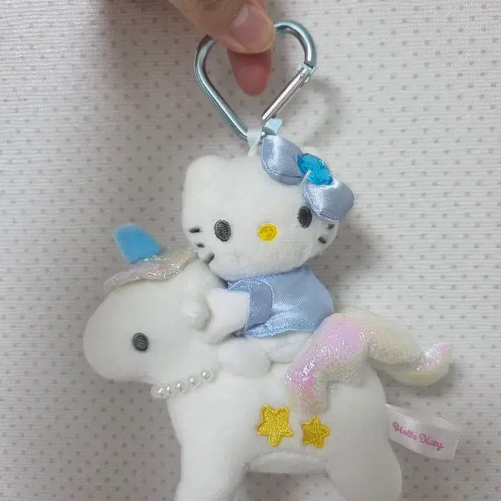 [BUNJANG] Pegasus Hello Kitty Doll Keychain / 페가수스 헬로키티 인형 키링