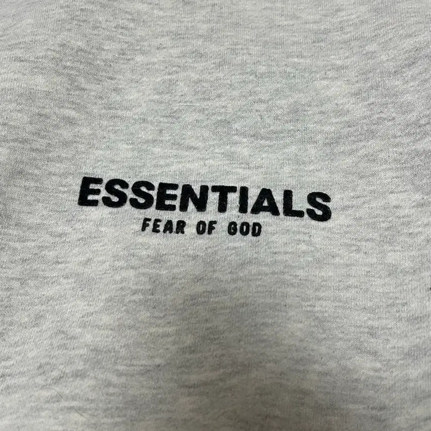 [BUNJANG] Fear of God Essentials Oatmeal Sweatshirt / 피어오브갓 xs 오트밀 맨투맨