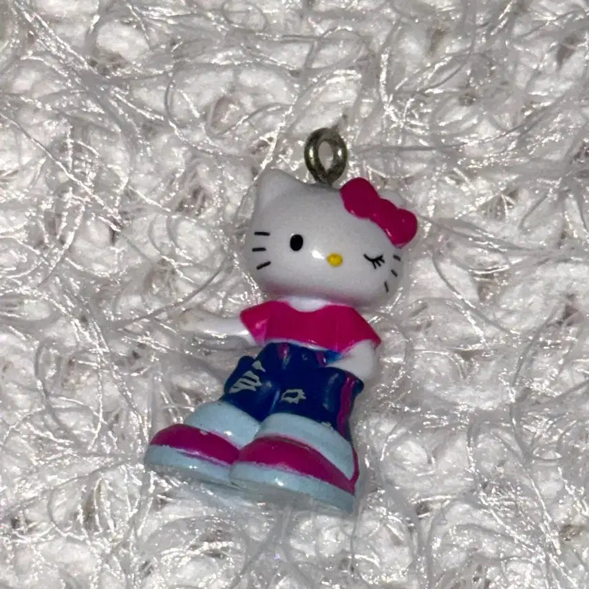 [BUNJANG] Kitty Charm Strap / 고전 키티 스트랩 레어 희귀 왕발키티 챰 알멩이