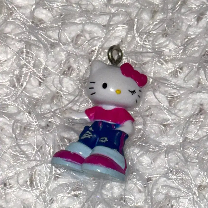 [BUNJANG] Kitty Charm Strap / 고전 키티 스트랩 레어 희귀 왕발키티 챰 알멩이