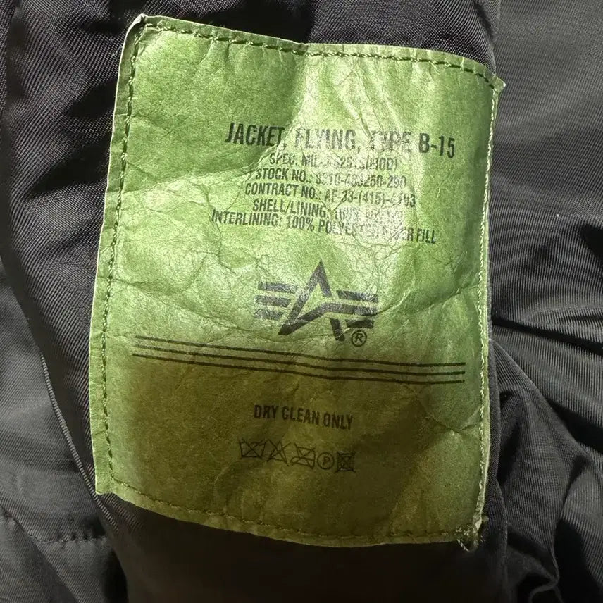 [BUNJANG] Alpha Industries B-15 / 알파인더스트리 b-15