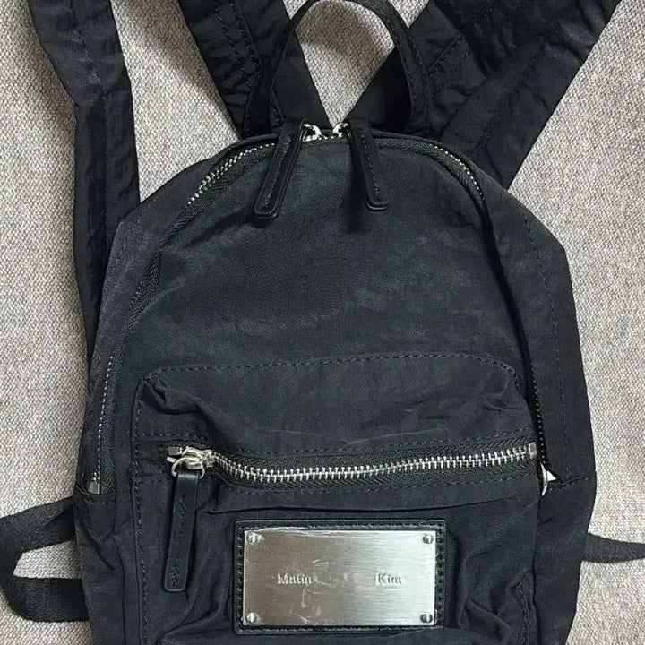 [BUNJANG] Matinkim Baby Cargo Mini Backpack Black / 마뗑킴 베이비 카고 미니 백팩 블랙